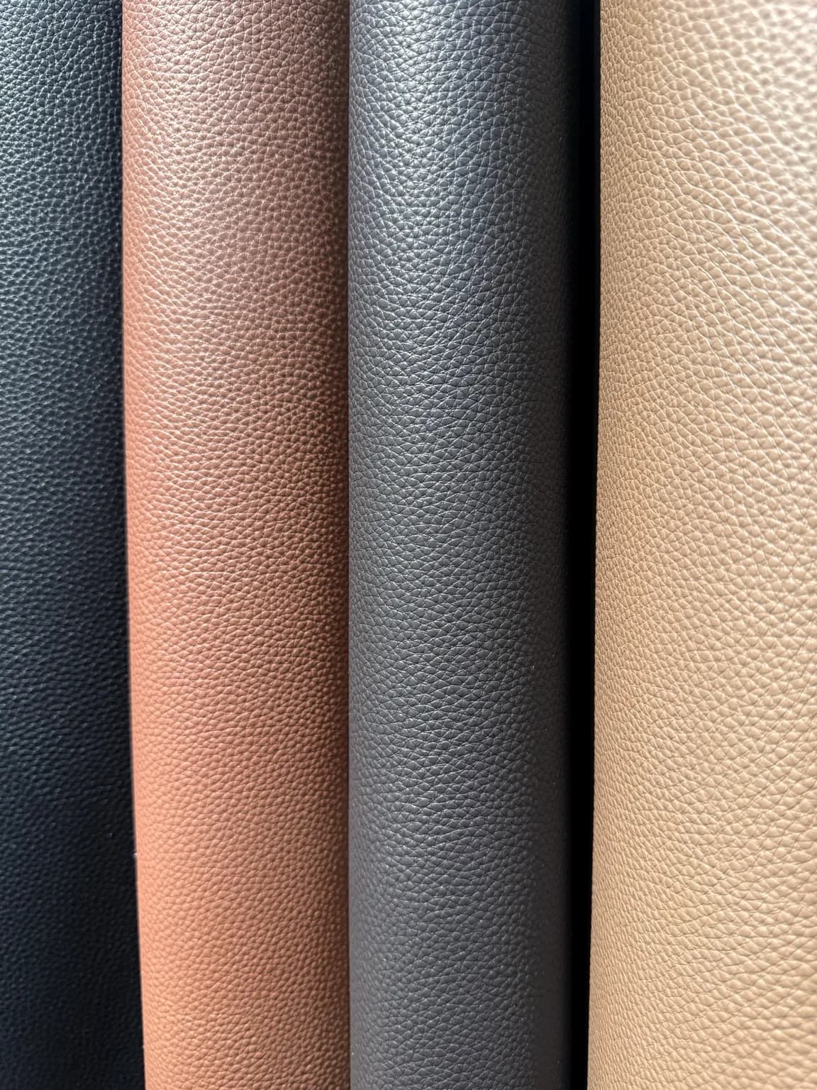 PVC Sofa Leather color and texture samples